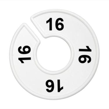 Imagem de Separador Para Cabide, Transparente Impressão - Central