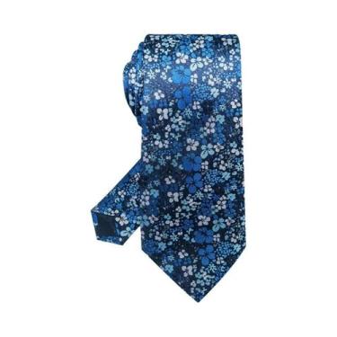 Imagem de Gravata Clássica Masculina Cinza Xadrez De Seda 8cm Acessório Para Ter