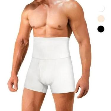 Imagem de Shorts De Compressão Modelador Masculino Cintura Alta Slim - Slim Fitn