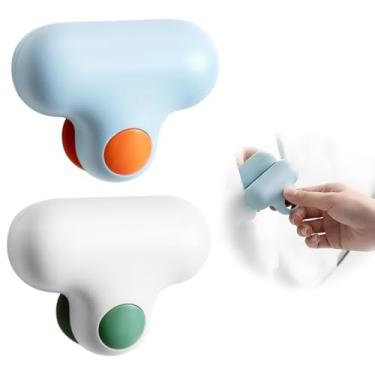 Imagem de Rodo para vidro de chuveiro, esfregador de janela 2 em 1, pano de esponja, rodo de silicone, espelho de maquiagem para espelho de banheiro