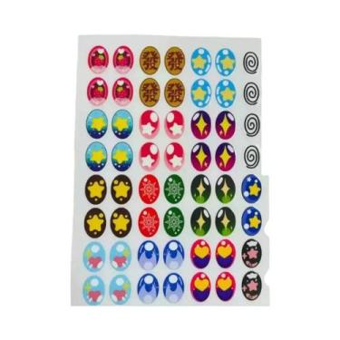 Imagem de Adesivos De Olhos Personalizados Labubu V1v2 De 17cm, Cílios De Vinil,