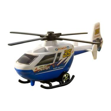 Imagem de Mini Helicóptero de Brinquedo Movido a Fricção Sem Pilha, Compacto, Presente Infantil Para Crianças Menino e Menina