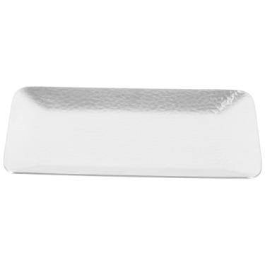 Imagem de Cuiynice Bandeja martelada, bandeja de armazenamento de joias, bandeja de servir lanches, bandeja de frutas, organizador de joias, prato de armazenamento de joias, bandeja de guardanapo estilo dourado