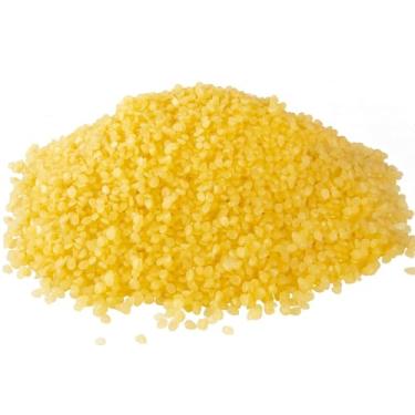 Imagem de Pelotas amarelas de cera de abelha 10 LB, pastilhas de cera de abelha para projetos de bricolage, fabricação de velas, cuidados com a pele, protetor labial, sabão e loção