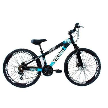 Imagem de Bicicleta Vikingx Tuff 25/30freeride Aro 26 Freio à Disco 21v Vikingx