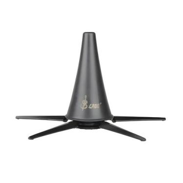 Imagem de Suporte Dobrável De Metal Preto Para Clarinete - Suporte Portátil Para