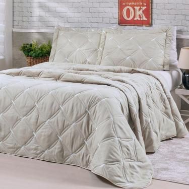 Imagem de Cobre Leito King Unique 200 Fios Bordado 3 Peças Avela