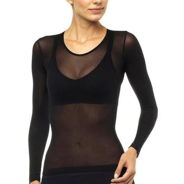 Imagem de BLUSA LUPO MANGA LONGA 2° PELE FIO 40 GOLA REDONDA FEMININA-Feminino