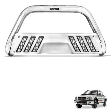 Imagem de Parachoque de Impulsão S10 1995 a 2011 Cromado Com Grade