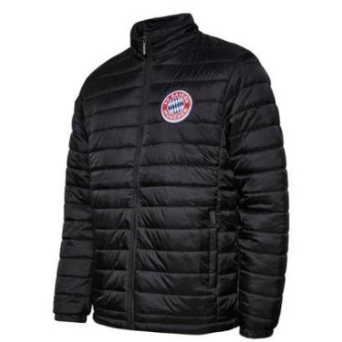 Imagem de Jaqueta Padding Bayern de Munique Preta Masculina-Masculino