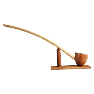 Imagem de Cachimbo Longo Gandalf Senhor Dos Anéis Em Madeira - GS
