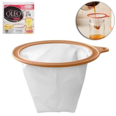 Imagem de Filtro / Coador De Oleo Para Cozinha 13Cm - 4373508