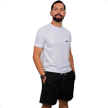 Imagem de Short Masculino Bermuda Masculina Branca Esportiva USUP Leve-Masculino