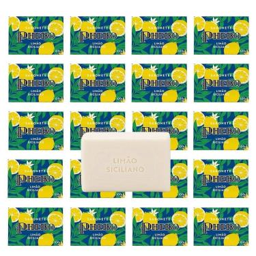 Imagem de Kit 20 Sabonete Em Barra Phebo Limão Siciliano Bar Soap 100g