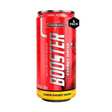 Imagem de Pré treino 6 unidades Booster Drink 269ml Integralmédica - Integralmed