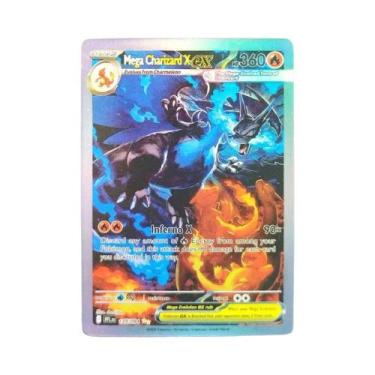 Imagem de Cartas De Jogo Clássicas De Anime Dragonite Charizard Lucario Gardevoi