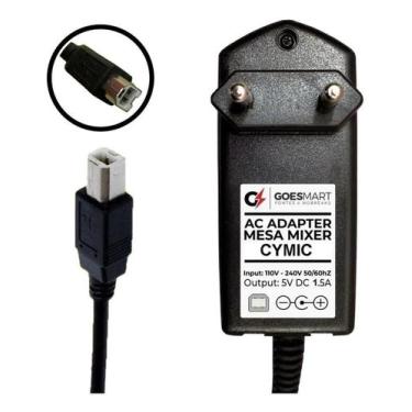 Imagem de Fonte Carregador Para Mesa De Som Cymic F4A - Usb 5V 1.5A - Goesmart