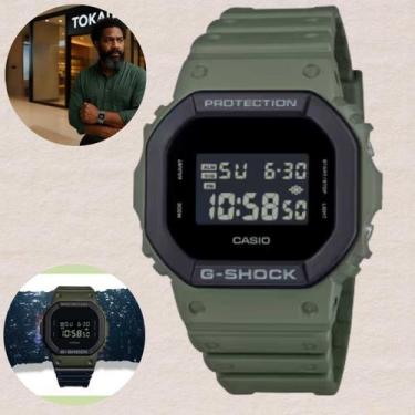 Imagem de Relógio Casio G-Shock Urban Utility DW-5610UU-3 Masculino Resina Verde