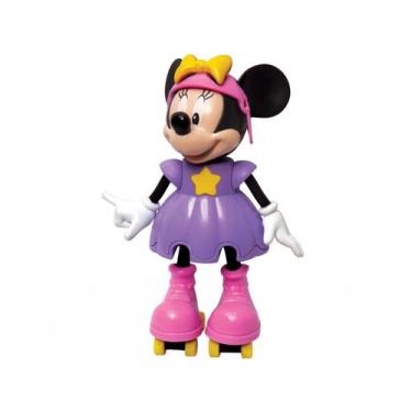 Imagem de Boneca Minnie Patinadora que fala Elka + Caneca Giratória Divertida, L