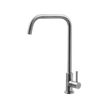 Imagem de Torneira de bancada inox angolare 94520020 - Tramontina, Prata