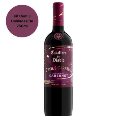 Imagem de Vinho Concha Y Toro Carnaval Cabernet Sauvignon 750ml Com 3