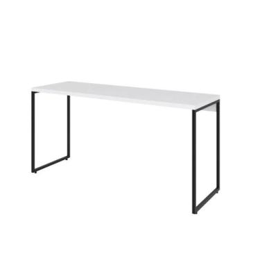 Imagem de Mesa Dynamica 150x60x75cm Branco Chess - Branco Chess - - COMPACE