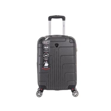 Imagem de Mala Bordo Padrão Anac Expansor Rodas 360º Zíper Antifurto-Unissex