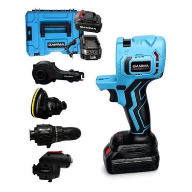 Imagem de Kit Ferramentas Quick Change Bateria 21V Completo com Variação Ideal p