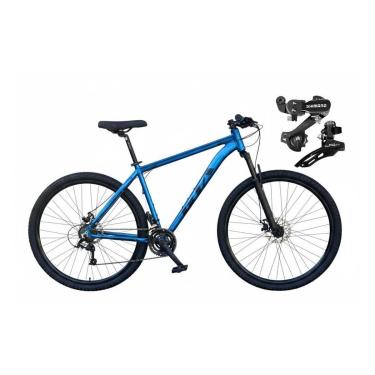 Imagem de Bicicleta 29 Gta Start Câmbios Shimano 21v Garfo Suspensão Freio A Disco  Mtb-Unissex