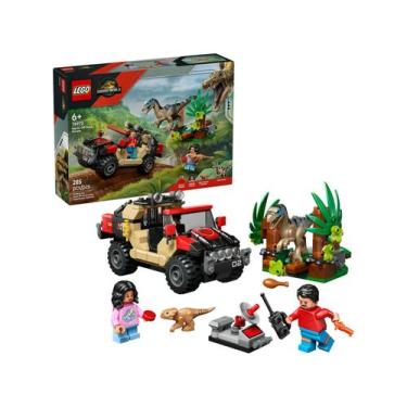 Imagem de Lego 76972 Jurassic World Rebirth - Fuga Jipe Off-road Do Raptor  285 