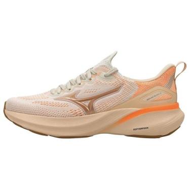 Imagem de Tênis Mizuno Glow 3 Feminino, Bege claro, 38