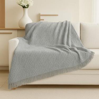 Imagem de Manta para Sofa 2 ou 3 Lugares Retrátil King 2,30x1,70m Algodão com Fr