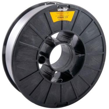 Imagem de Arame para solda mig 0,8 mm 5 kg uso sem gás - 74.32.008.050 - Vonder