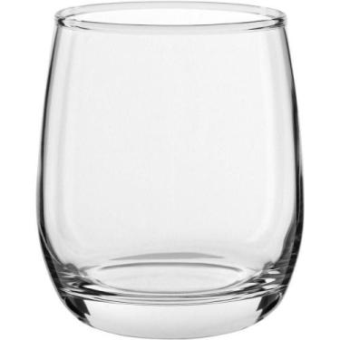 Imagem de Jogo 6 Copos Drink Baixo Home&co Vidro 350ml 9x7x7cm Transparente - HO