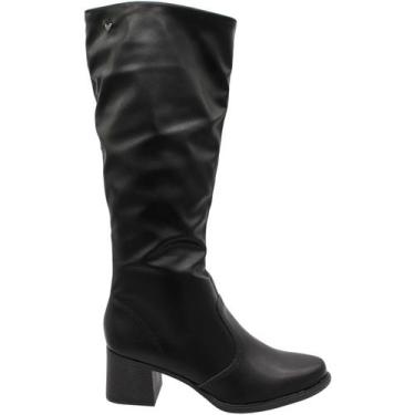 Imagem de Bota Cano Alto Mississipi Berteli Feminina, Preto, 36