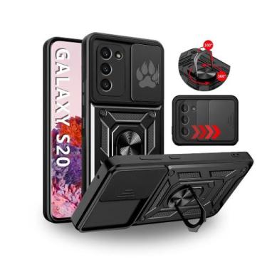 Imagem de Capa Capinha Armor Ring Militar Galaxy S20 Anti Impacto Proteção Total