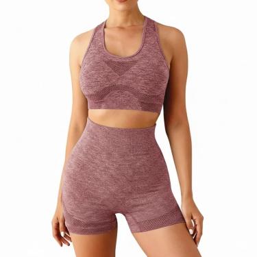Imagem de Conjunto Academia Fitness Levanta Bumbum Rosa