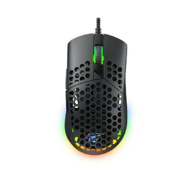 Imagem de Mouse Gamer Havit MS1036 RGB 7 Botões 7200 Dpi Usb Preto