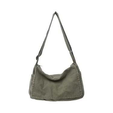 Imagem de Bolsa Mensageiro Casual Masculina De Grande Capacidade Para Férias, At