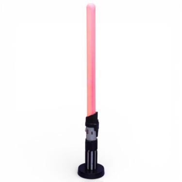 Imagem de Luminária Sabre Darth Vader Star Wars Oficial Bivolt de Mesa