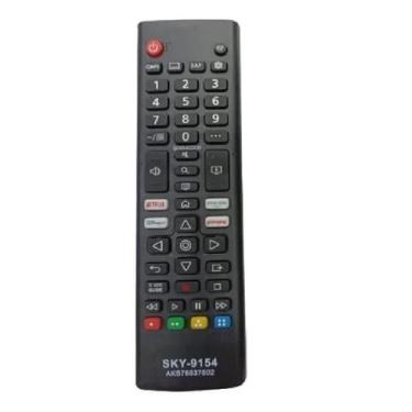 Imagem de Controle Remoto  Prime Compatível Tv Smart Botões Netfliix Prime Globo
