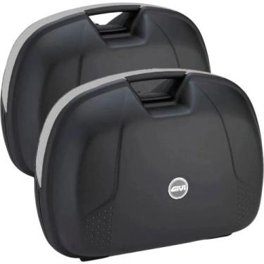 Imagem de Báu Lateral Givi Monokey Par 40 Litros Fumê E360NTPACK2
