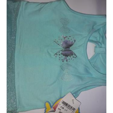 Imagem de Vestido infantil Malwee, Azul com brilhos prata, 06
