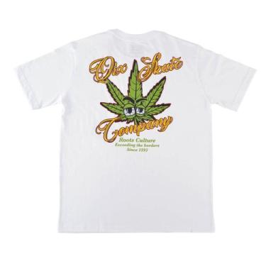 Imagem de Camiseta qix skate company roots culture original, G2, Branco