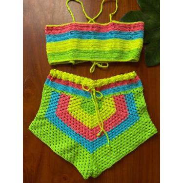 Imagem de Conjunto adulto em crochê tamanho M - atelielanecroche
