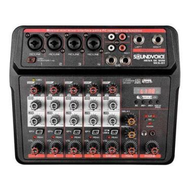 Imagem de Mesa de Som Compacta Soundvoice MC6 Bt