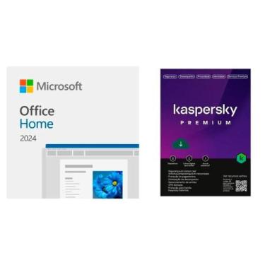 Imagem de Microsoft Office Home 2024 + Kaspersky Antivirus Premium 3 Dispositivo