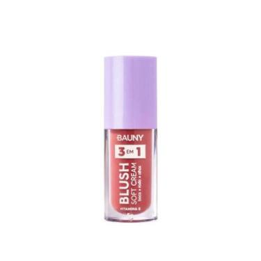 Imagem de Bauny - Blush Líquido Soft Cream 3 em 1 (Cherry Mocha) - 5g
