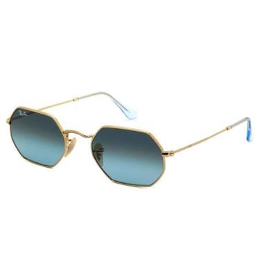 Imagem de Ray ban octagonal rb3556-n 9123/3m 53
