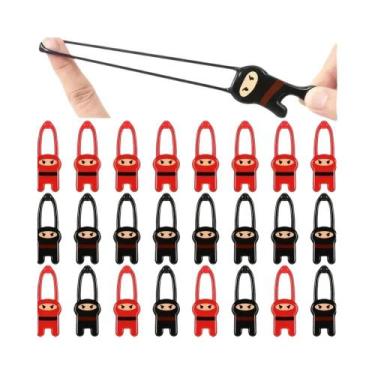 Imagem de Dardos Elásticos Ninja Para Crianças, 20 Peças, Brindes Para Festas De